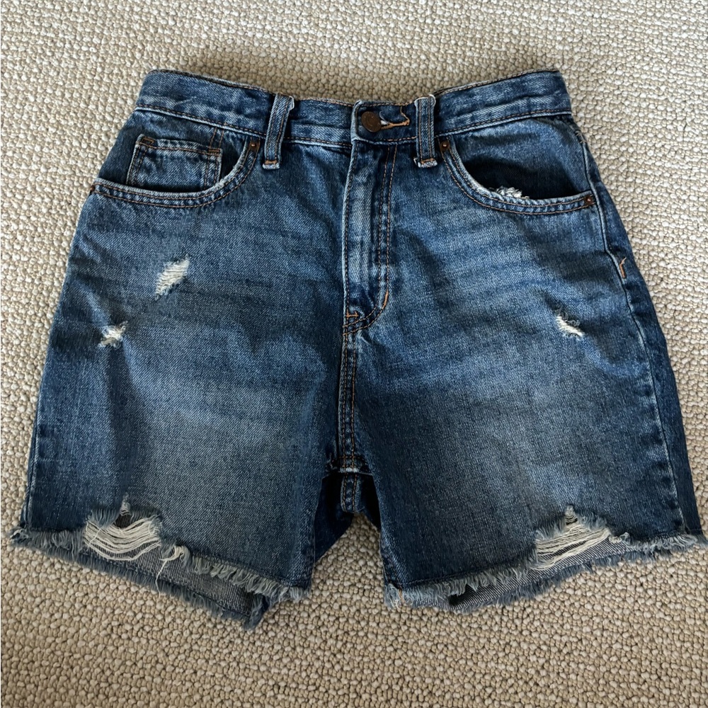Dark blue Old Navy jean shorts
